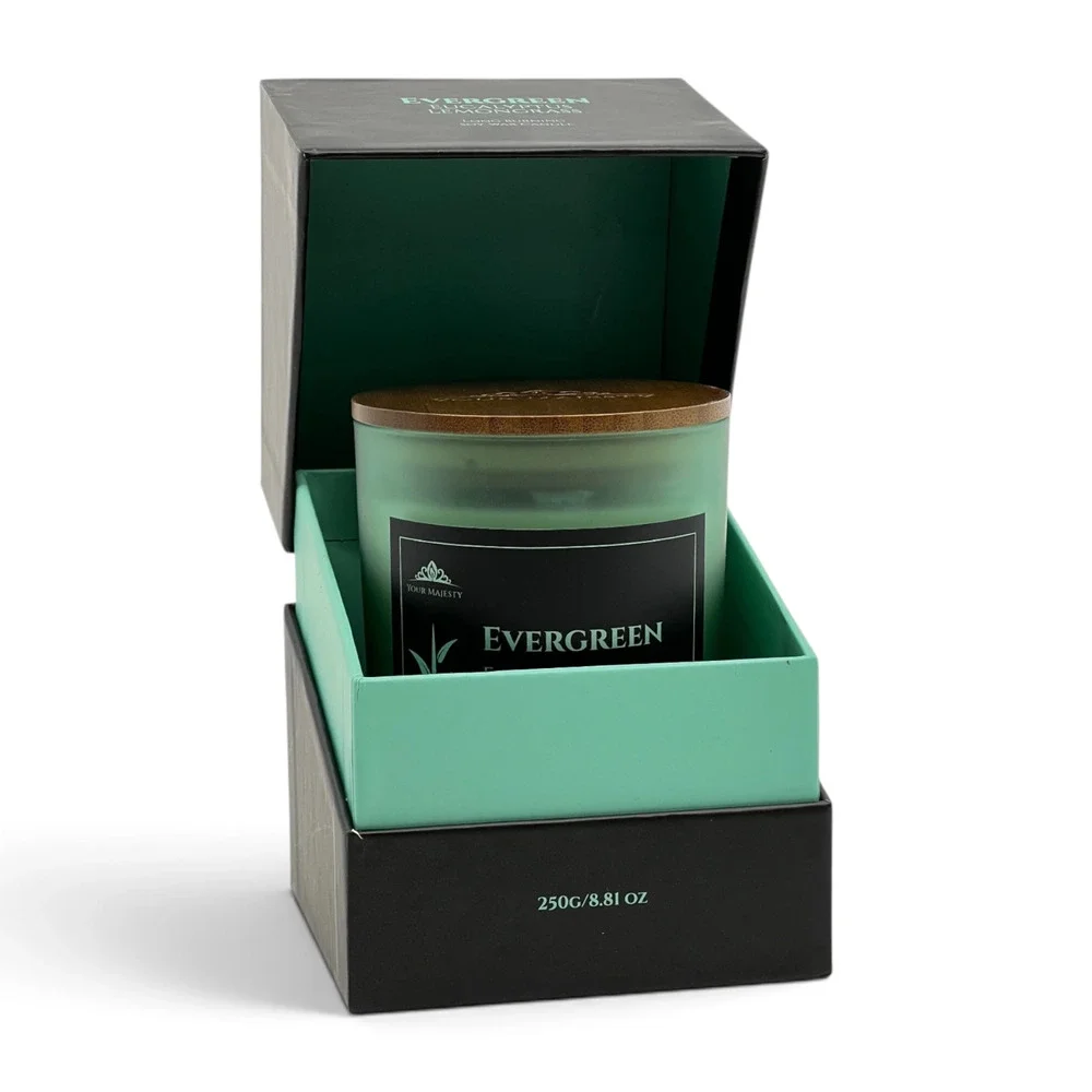 Your Majesty Evergreen Eucalyptus Lemongrass Soy Candle 8.81oz Gift Box